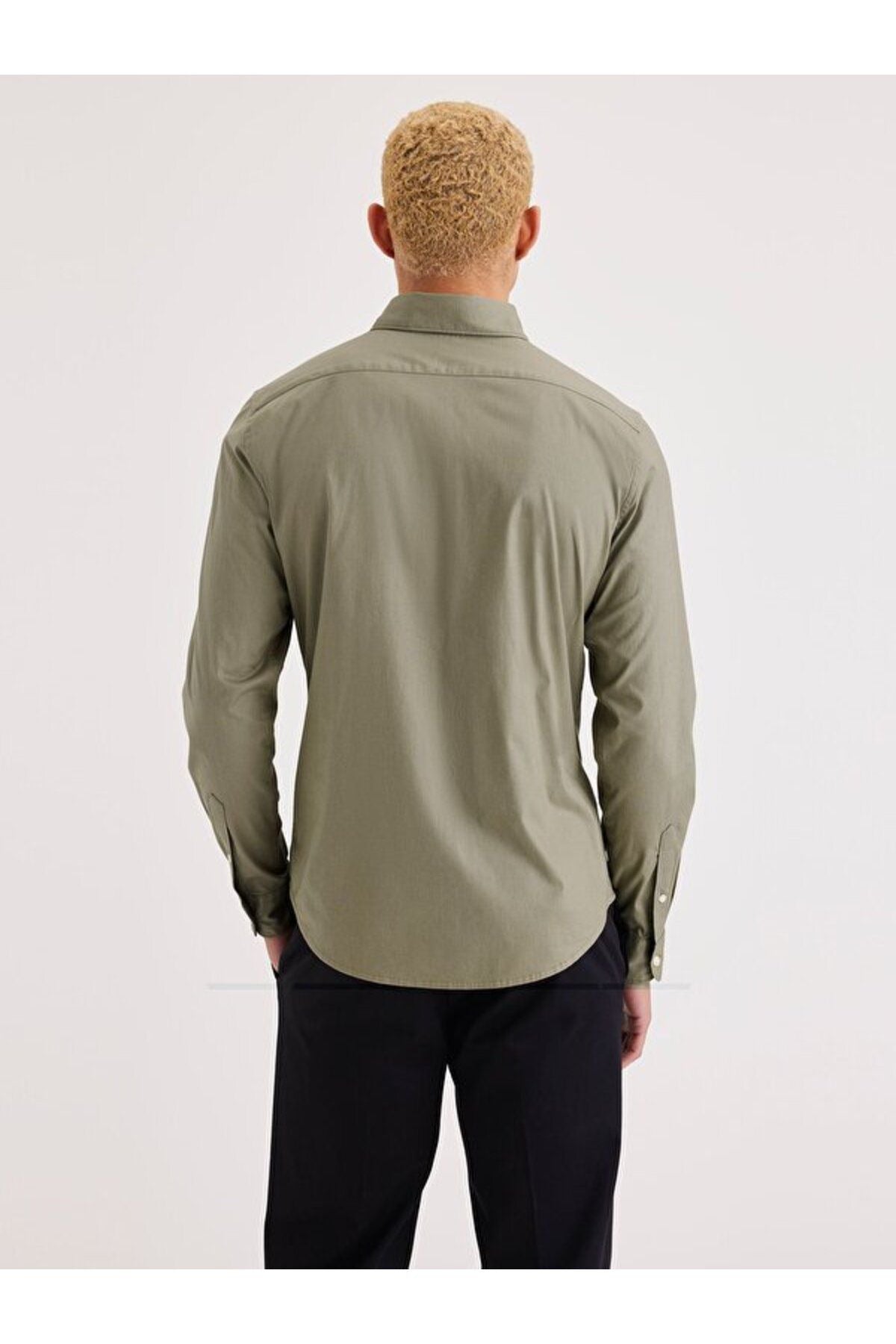 Dockers Minimalist Uzun Kol Erkek Gömleği - Günlük & İş Translation missing: ar.content.product_image_secondary