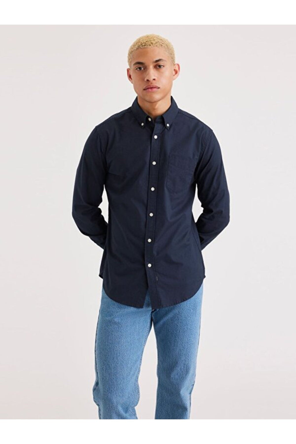 Dockers Minimalist Uzun Kol Erkek Gömleği - Günlük Şıklık