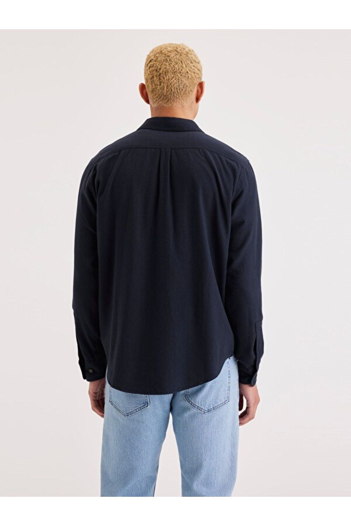 Dockers Minimalist Uzun Kol Erkek Gömlek - Günlük Stil Translation missing: ar.content.product_image_secondary