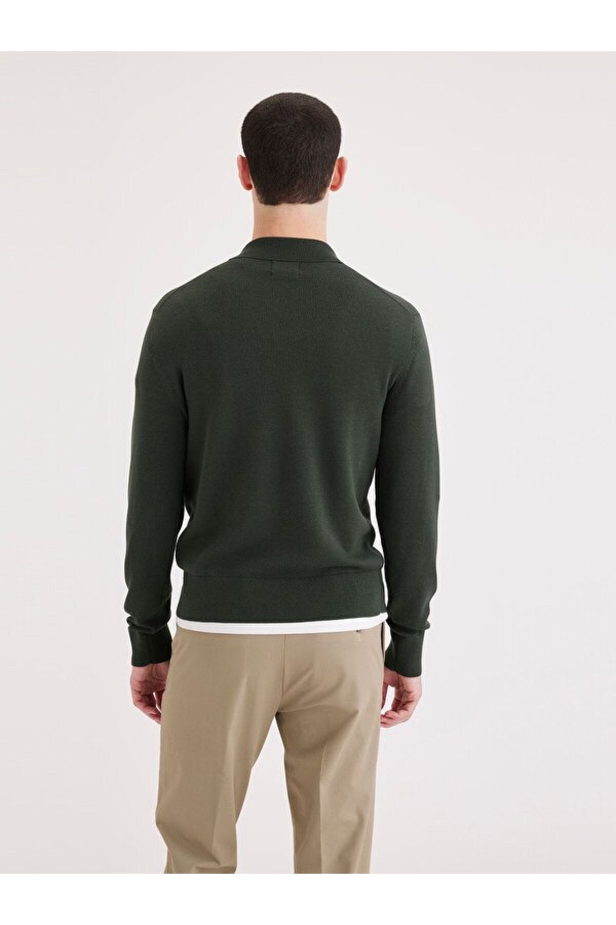 Dockers Minimalist Uzun Kol Polo Yaka Erkek Kazak - Günlük Şıklık Translation missing: ar.content.product_image_secondary