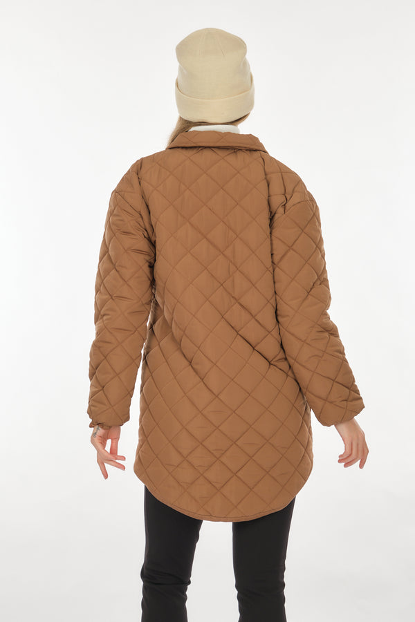 Doop Oversize Kapitone Midi Kaban - Günlük Şıklık, Sıcak ve Rahat