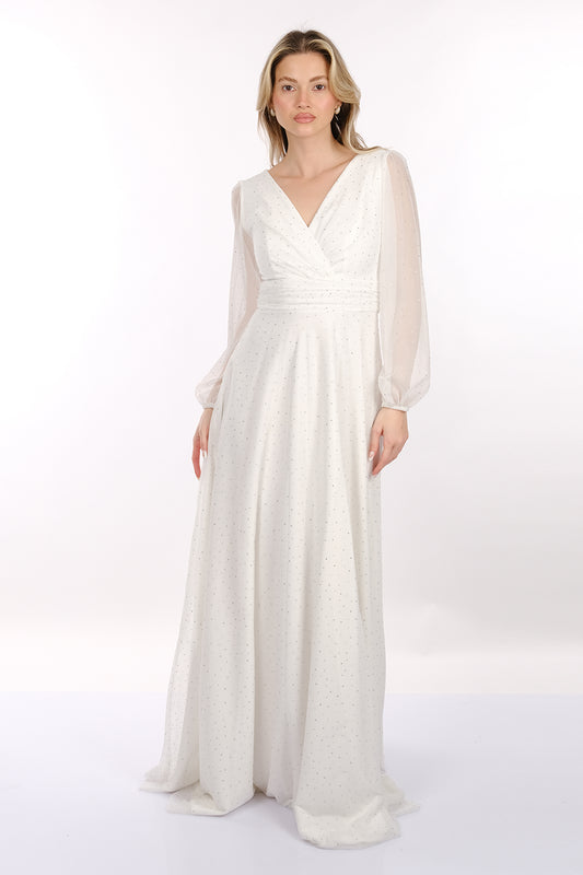 فستان سهرة نسائي من دوري 2246088