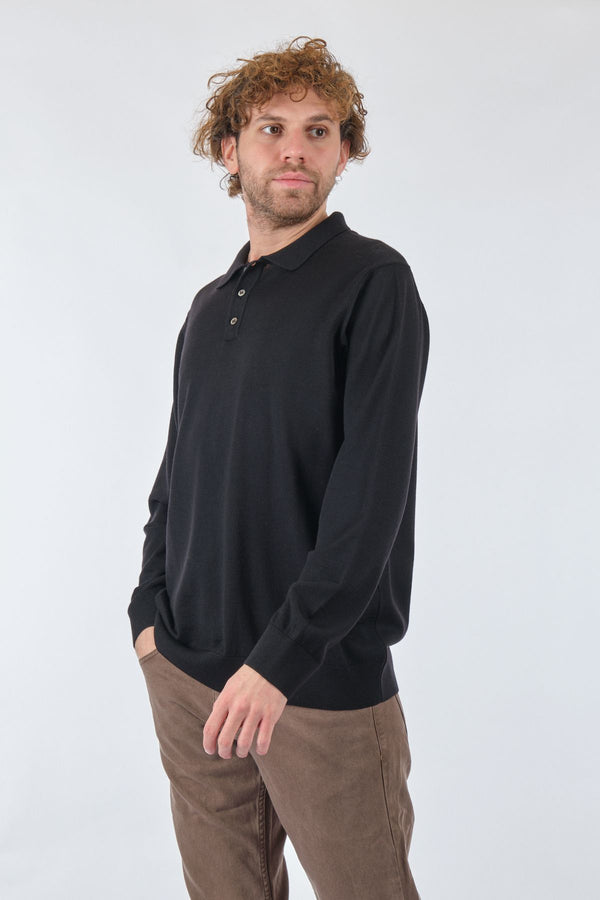 E.Muracchını Minimalist Uzun Kol Polo Yaka Erkek Kazak - Günlük Stil