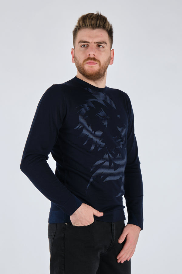 Ecer Erkek Minimalist Uzun Kol Triko - Günlük Stil