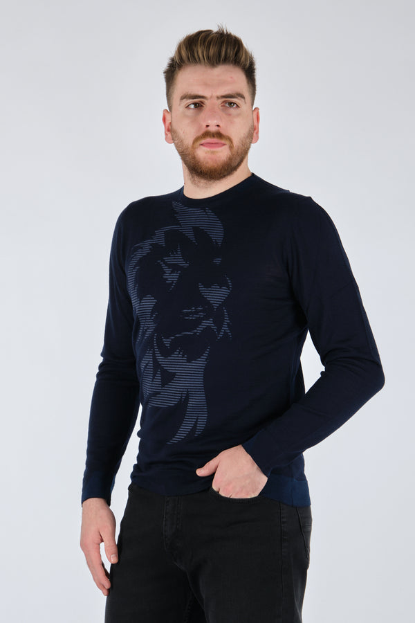 Ecer Erkek Minimalist Uzun Kol Triko - Günlük Stil