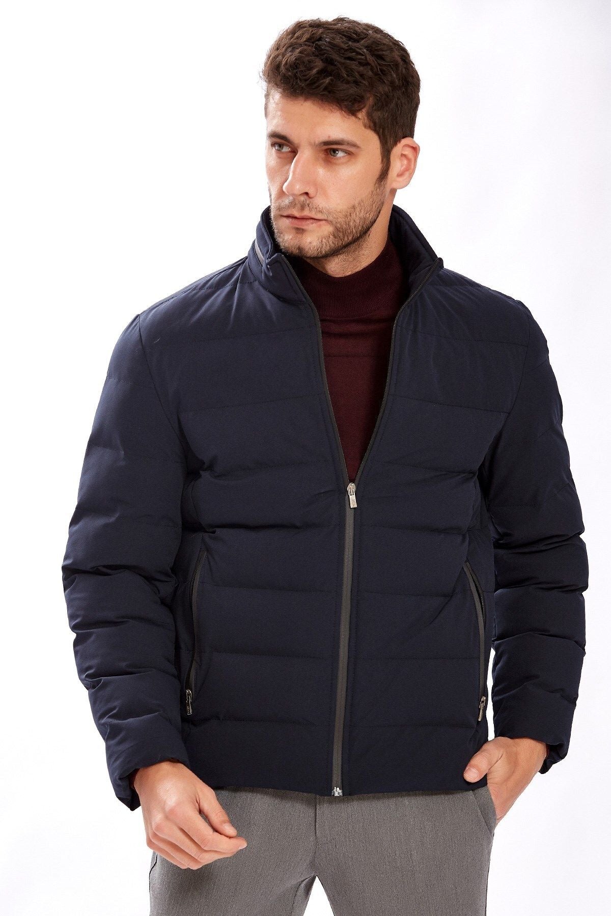 Ecer Minimalist Regular Fit Erkek Kışlık Mont Translation missing: tr.content.product_image_main