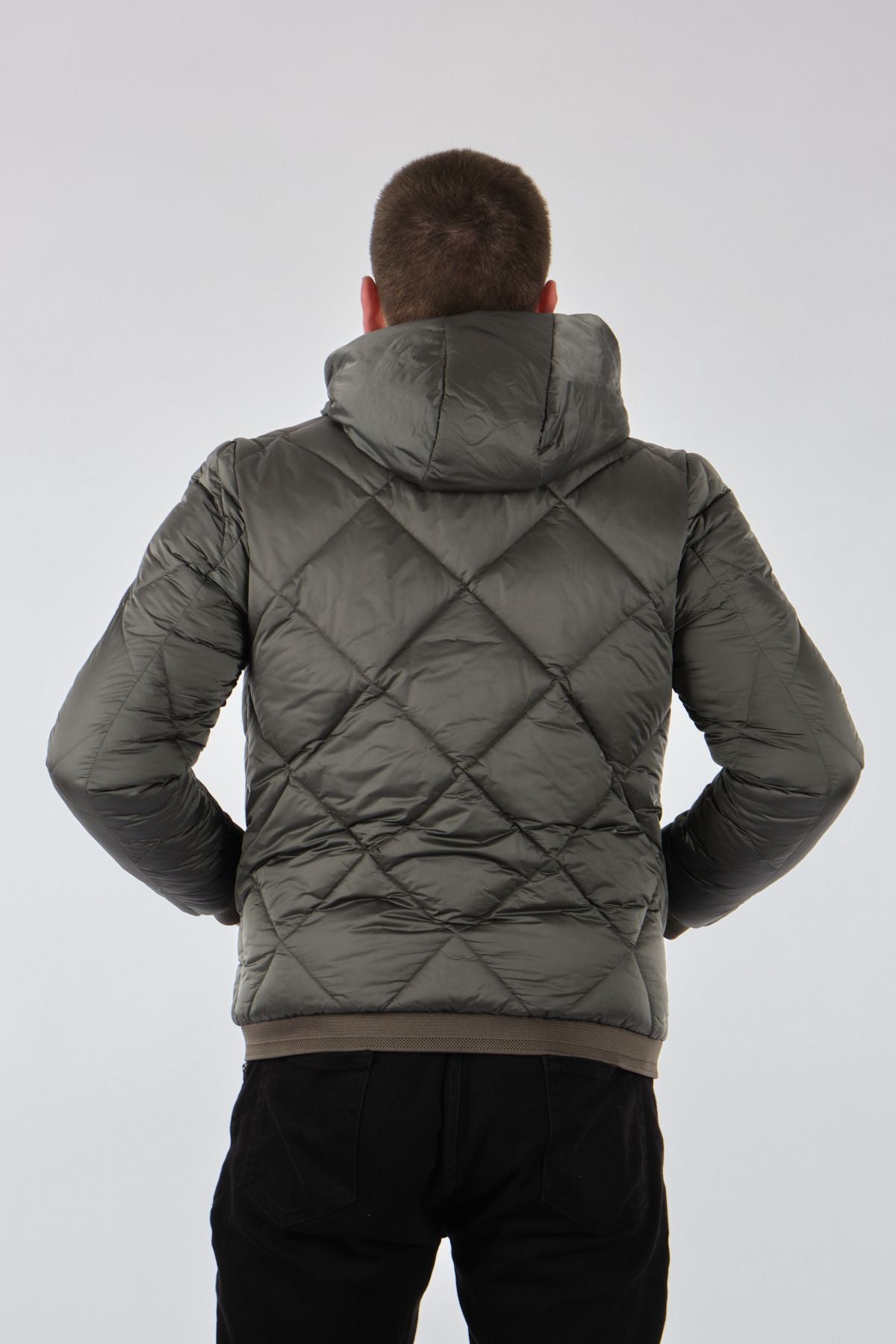Ecer Erkek Kapüşonlu Şişme Mont - Minimalist Tasarım - Regular Fit