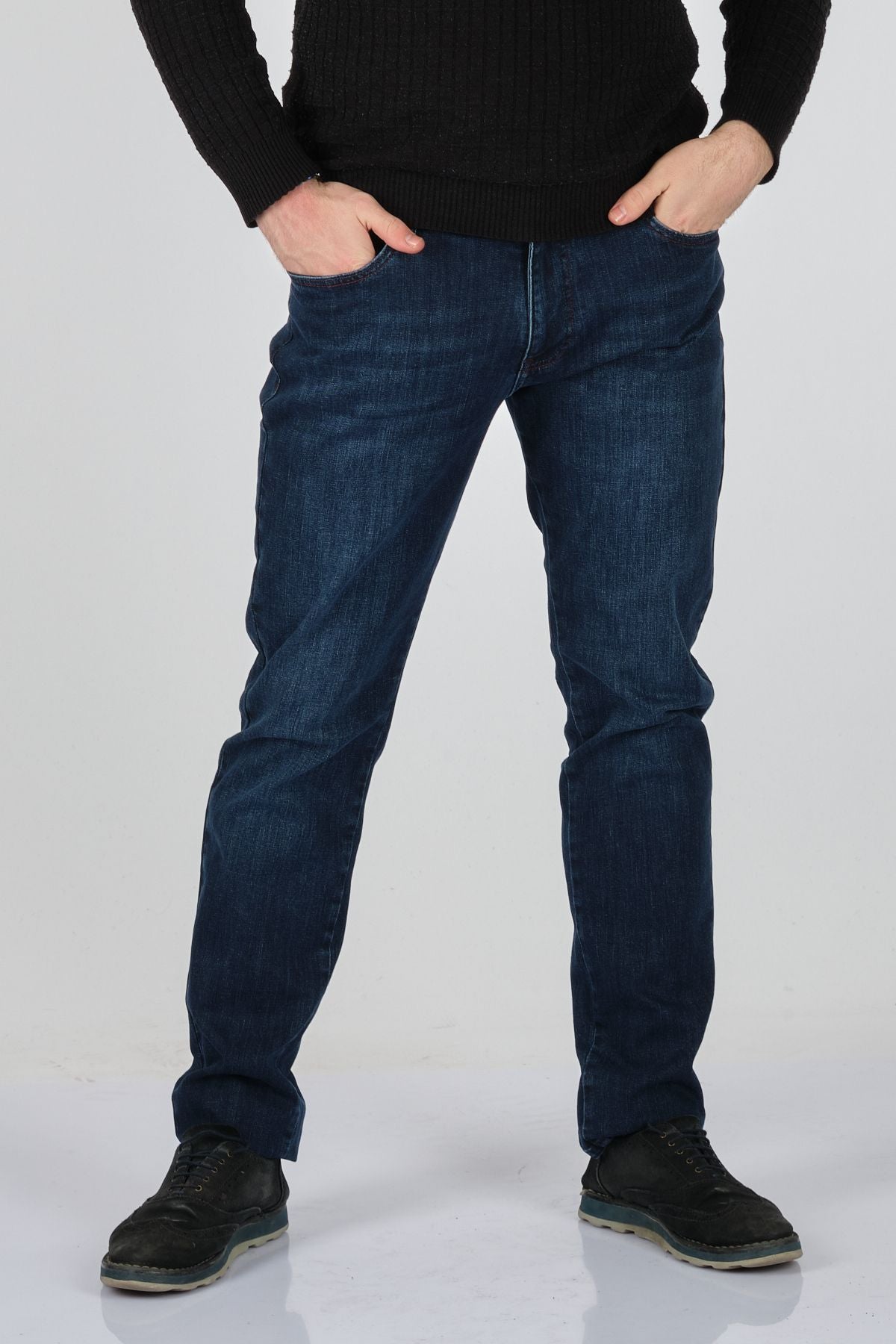 Ecer Minimalist Regular Fit Erkek Jean Pantolon - Günlük Stil Translation missing: tr.content.product_image_main