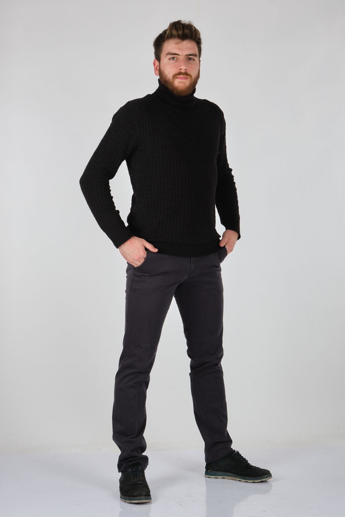 Ecer Minimalist Regular Fit Erkek Jean Pantolon - Günlük Stil Translation missing: tr.content.product_image_secondary