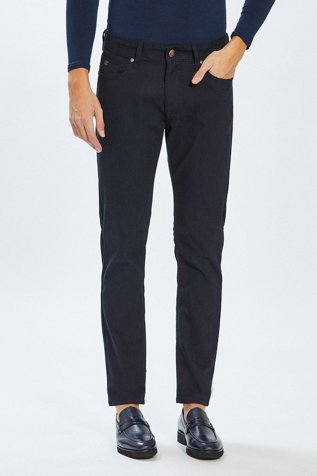 Ecer Slim Fit Minimalist Erkek Pantolon - Günlük Kullanım