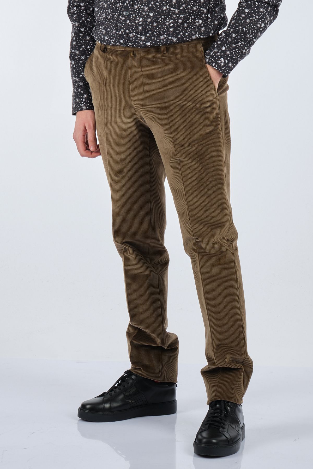 Ecer Minimalist Kadife Erkek Pantolon - Regular Fit - Günlük & Şık Translation missing: ar.content.product_image_main