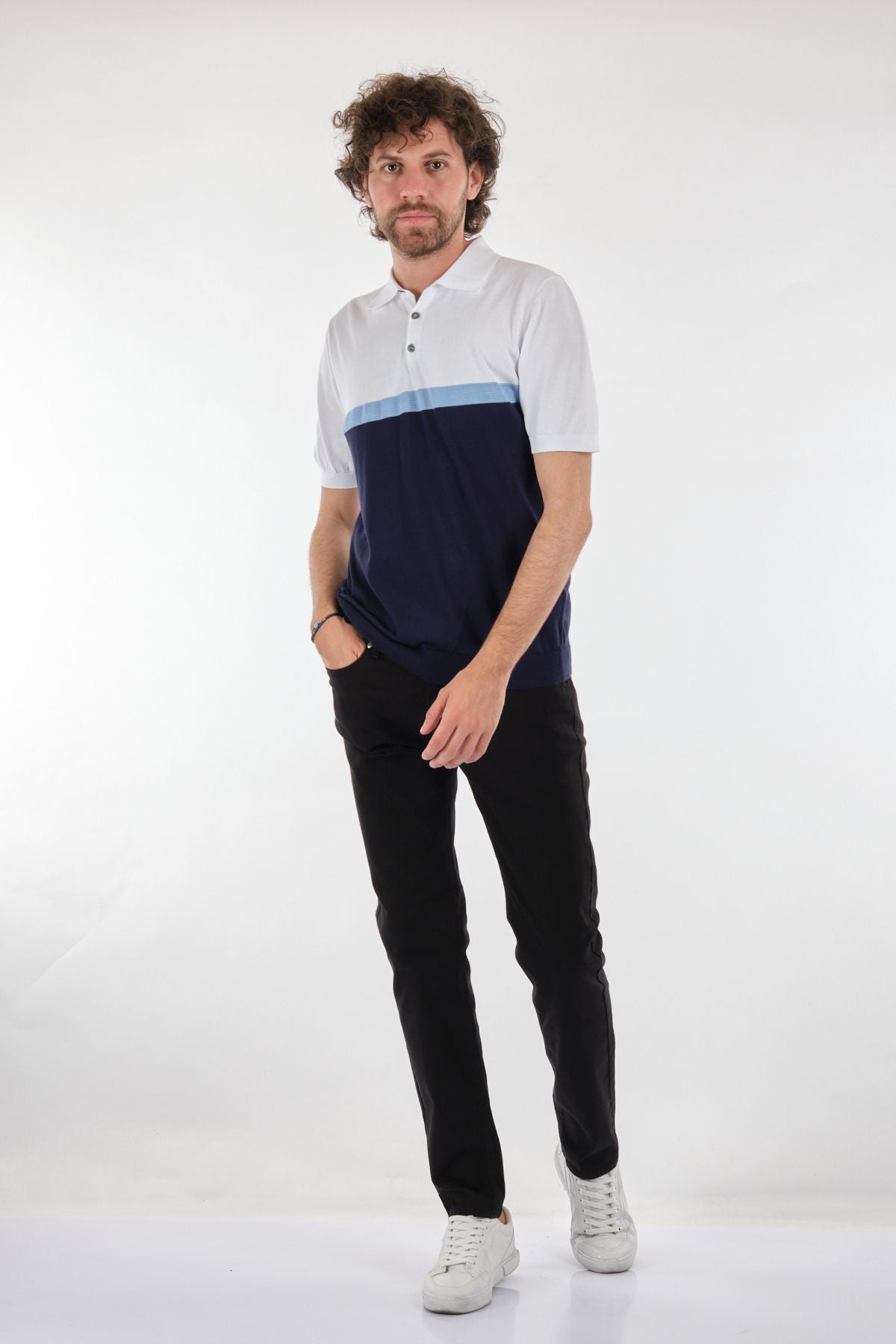 Ecer Minimalist Polo Yaka Kısa Kol Erkek T-Shirt - Günlük Şıklık Translation missing: tr.content.product_image_main