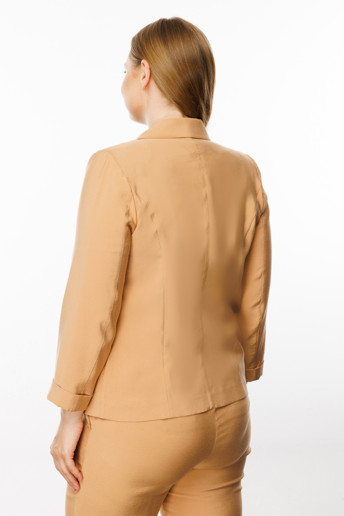 Ekol Kadın Oversize 3/4 Kol Minimalist Ceket