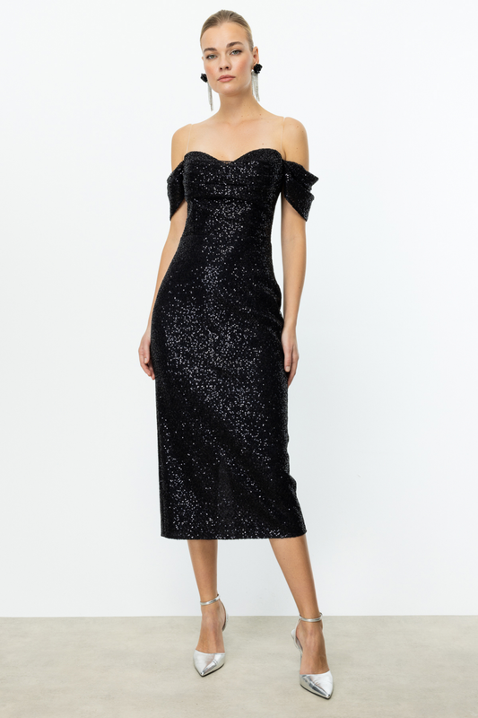 فستان نسائي من إيكول 25YEKL05474