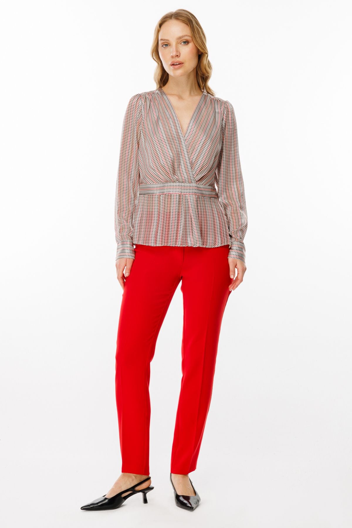 Ekol Kadın Slim Fit Pantolon - Minimalist Günlük & İş Translation missing: ar.content.product_image_main