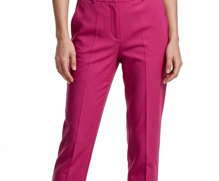 Ekol Minimalist Kadın Pantolon - Midi Boy, Regular Fit, Günlük Kullanım