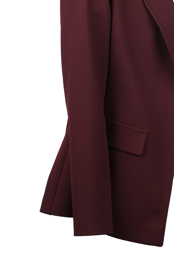 Ekol Oversize Minimalist Uzun Kol Kadın Ceket - Günlük & Şık