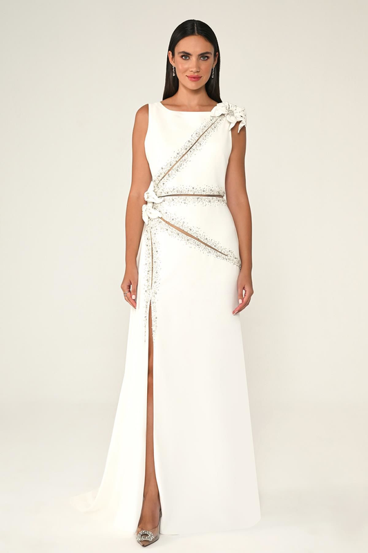 فستان سهرة نسائي من ألفا بيتا 25Y6370