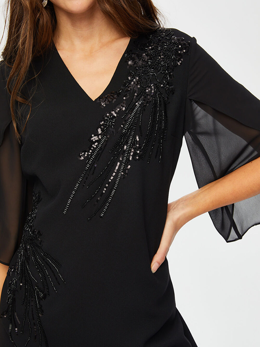 فستان فايك سونميز للنساء 25YUS25ABY017