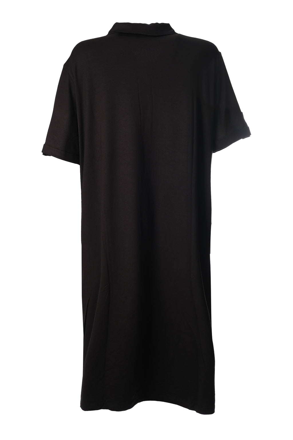 Faik Sönmez Oversize Polo Yaka Midi Elbise - Günlük Şıklık