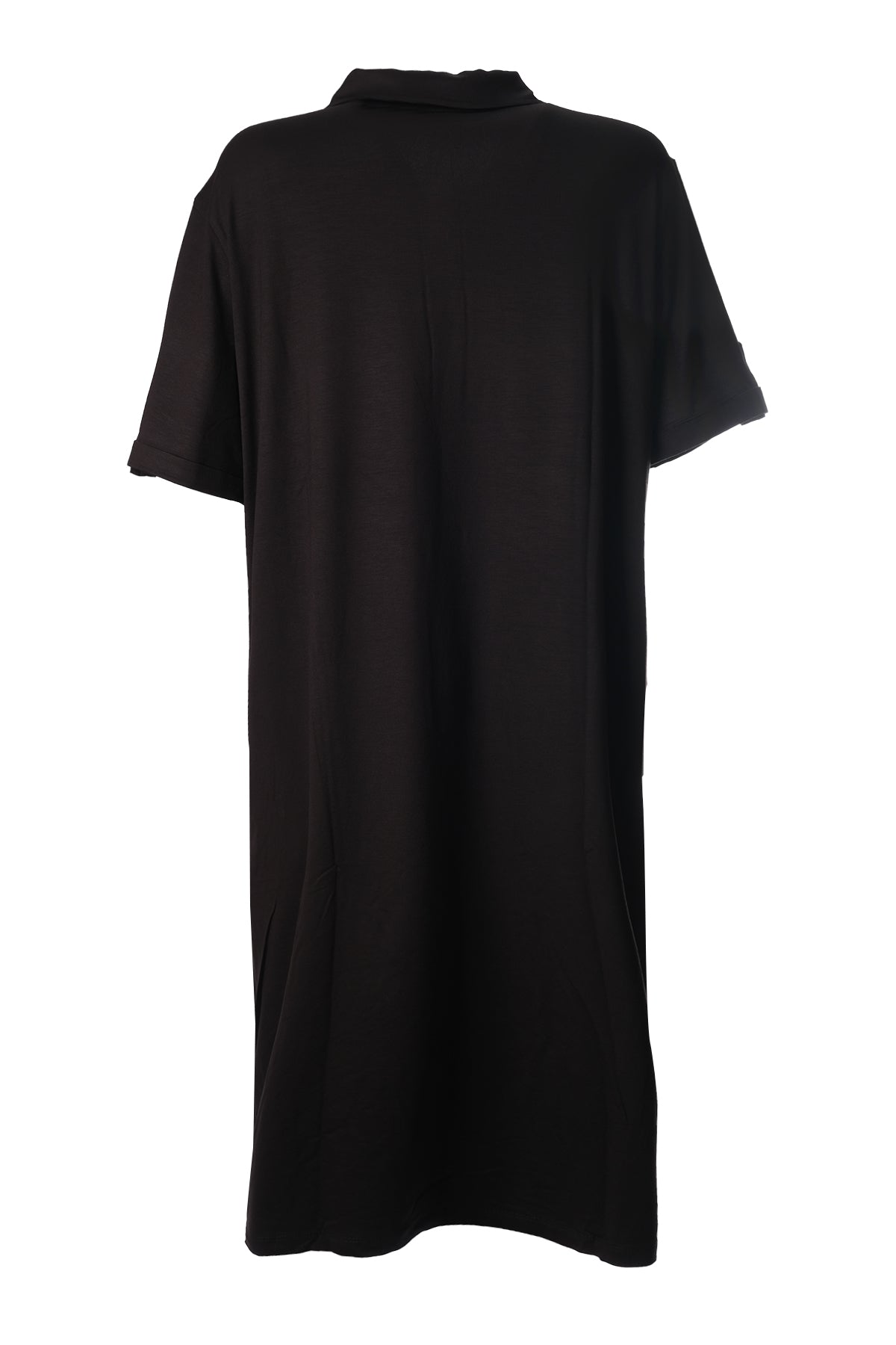 Faik Sönmez Oversize Polo Yaka Midi Elbise - Günlük Şıklık