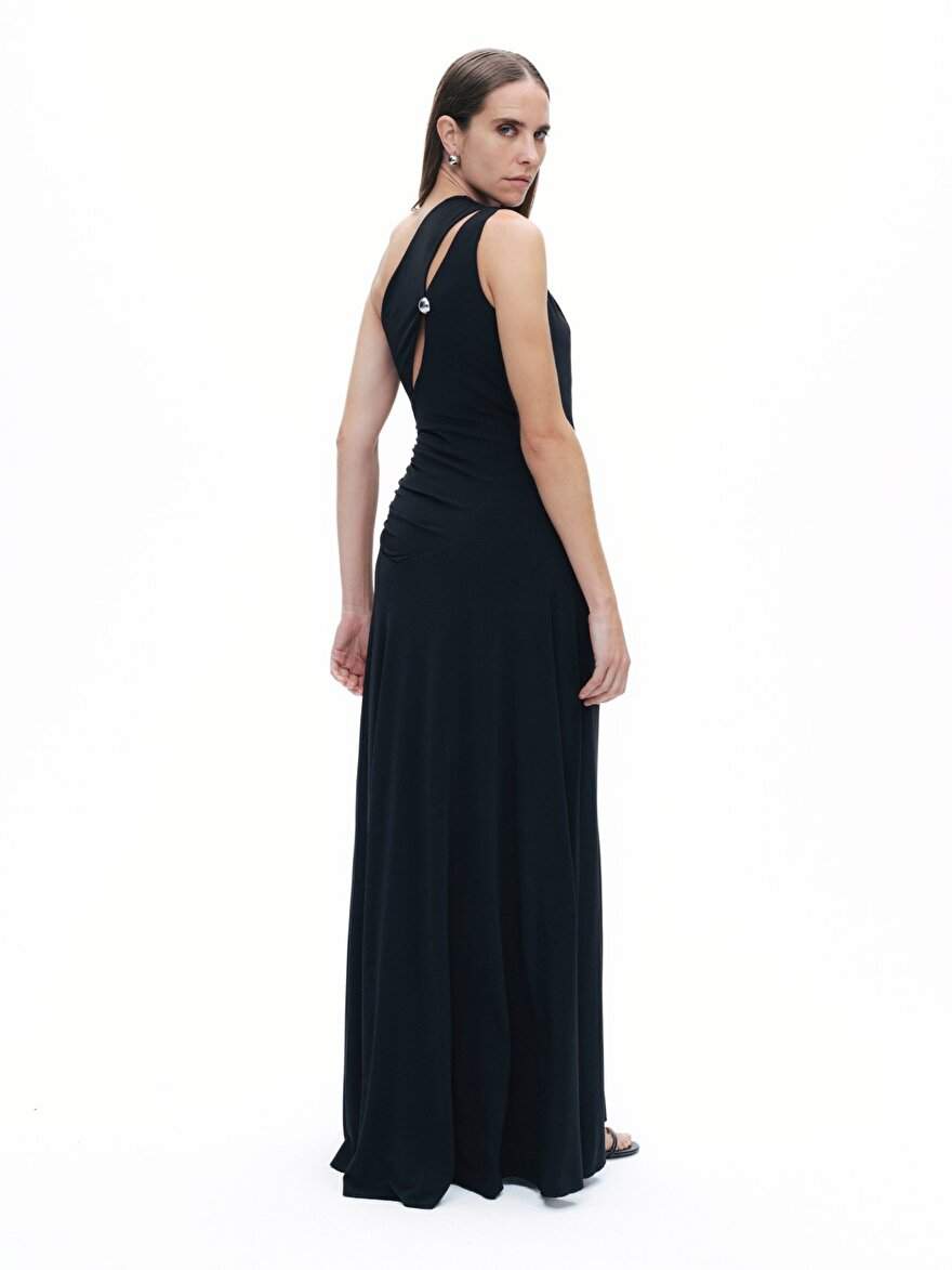 Tek Omuz Maxi Elbise Nocturne Translation missing: tr.content.product_image_secondary