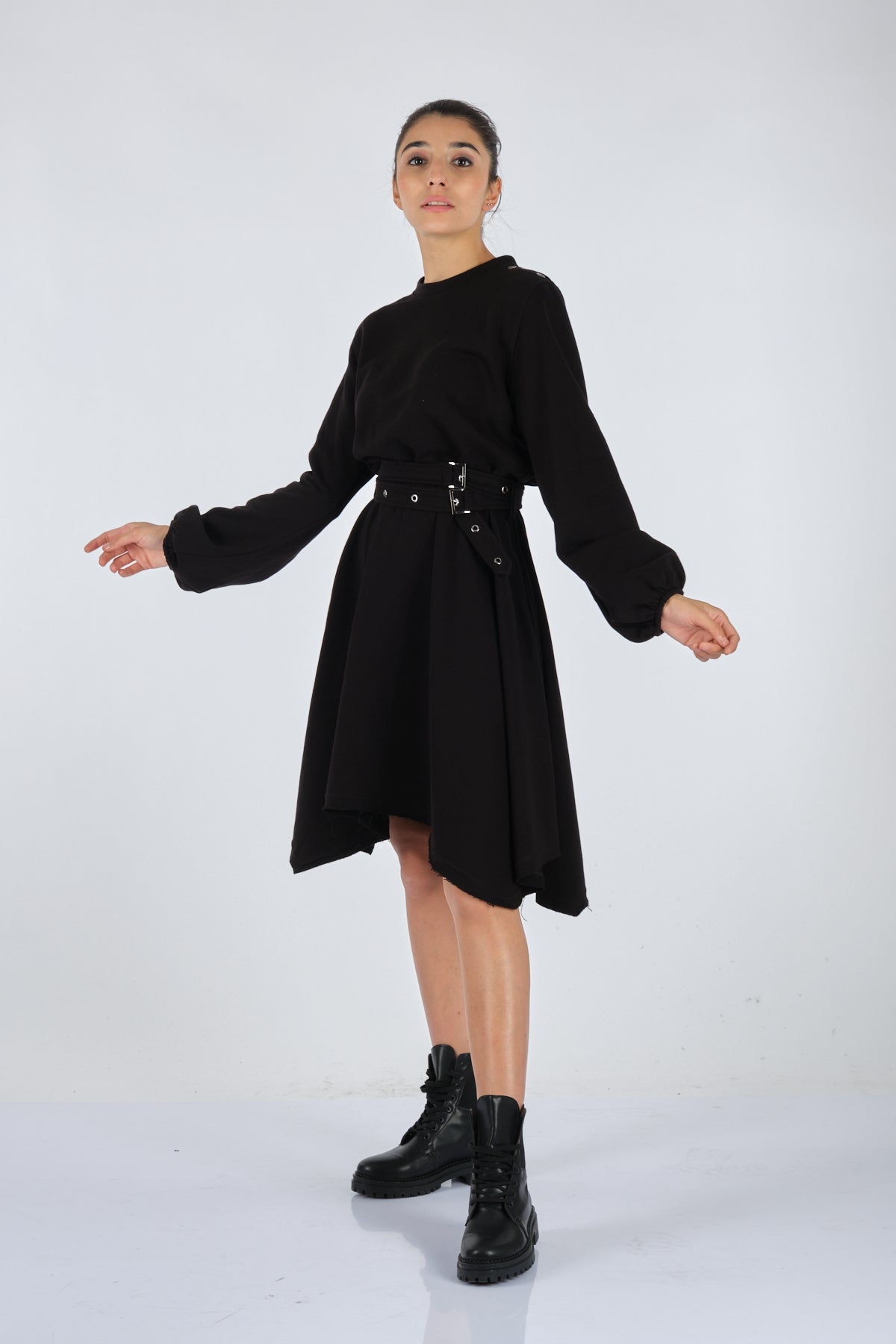 Unique Mode Minimalist Oversize Midi Elbise - Günlük & Özel Gün Translation missing: ar.content.product_image_main