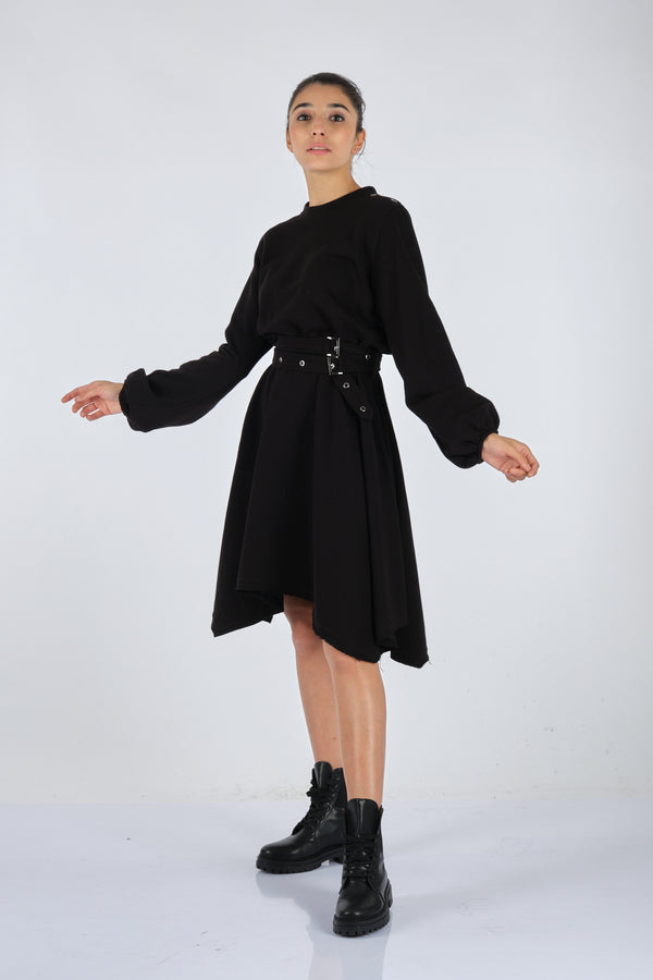 Unique Mode Minimalist Oversize Midi Elbise - Günlük & Özel Gün