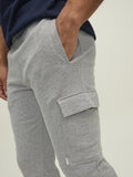 Jack&Jones Erkek Regular Fit Cargo Cepli Eşofman Altı - Günlük Spor
