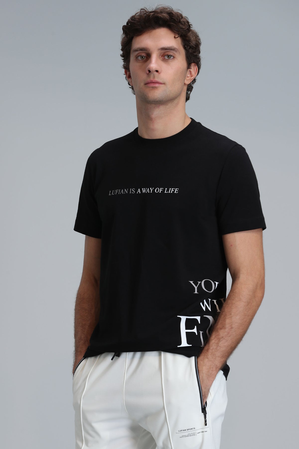 Lufian Oversize Minimalist Erkek Eşofman Altı - Günlük Spor