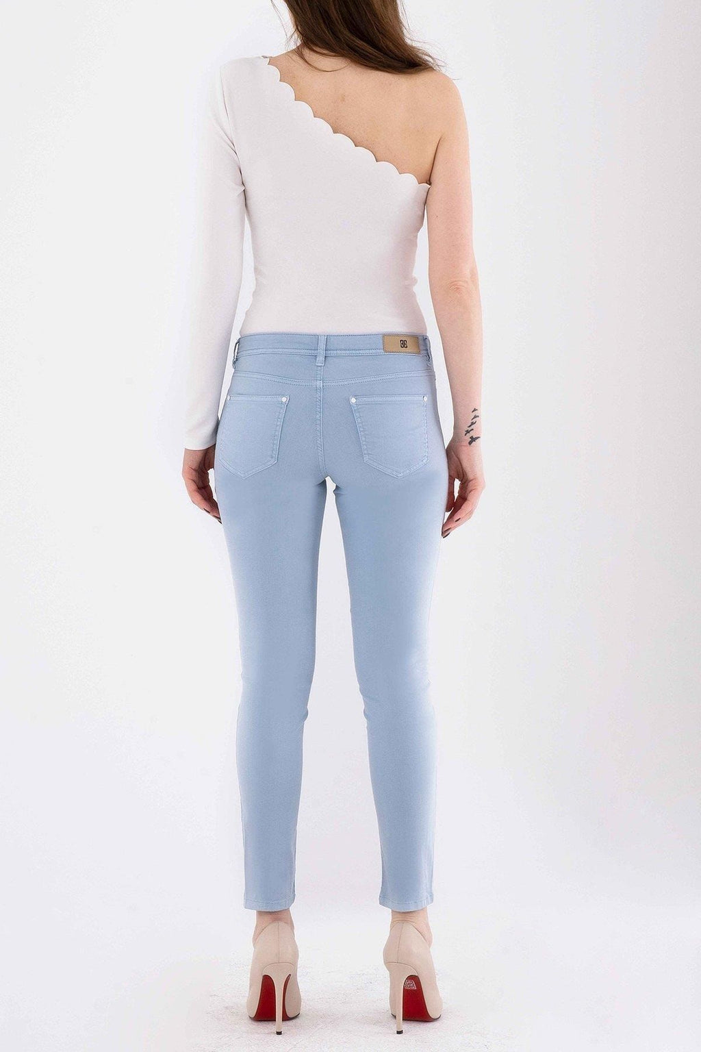 Explosion Minimalist Slim Fit Kadın Pantolon - Günlük Kullanım