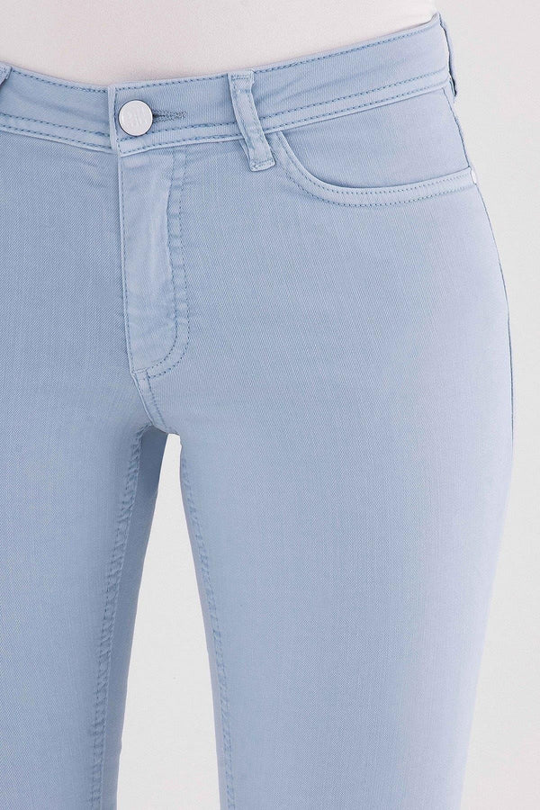 Explosion Minimalist Slim Fit Kadın Pantolon - Günlük Kullanım