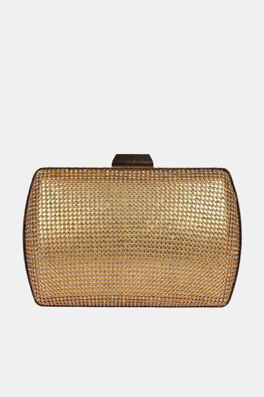 Explosion Minimalist Taş Detaylı Clutch El Çantası - Özel Günler İçin