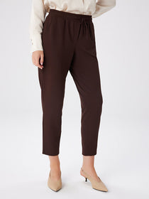 Faik Sönmez Comfort Fit Krep Örme Pantolon