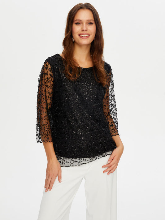 بلوزة فايك سونميز للسيدات UW26BLZ001