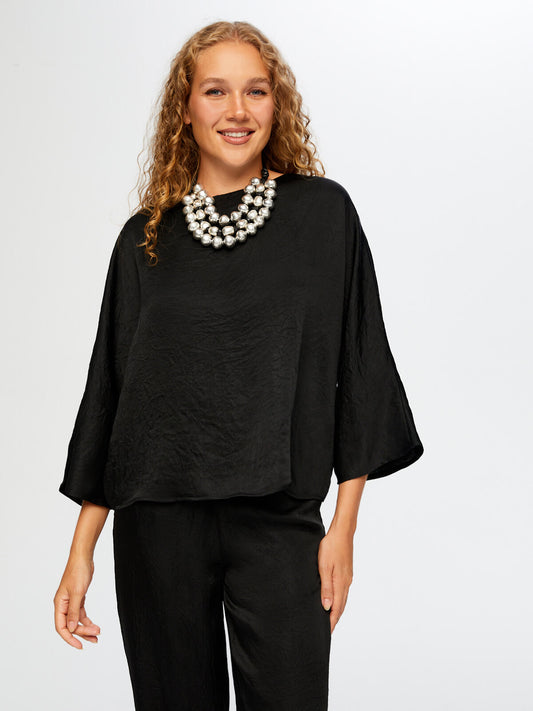 بلوزة فايك سونميز للسيدات UW26BLZ008