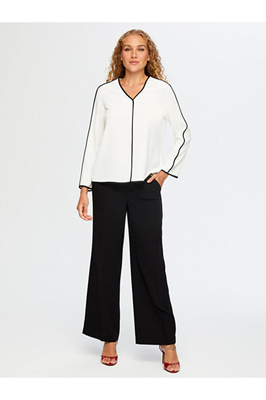 بلوزة فايك سونميز للسيدات UW26BLZ015