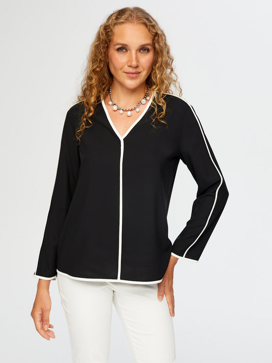 بلوزة فايك سونميز للسيدات UW26BLZ015