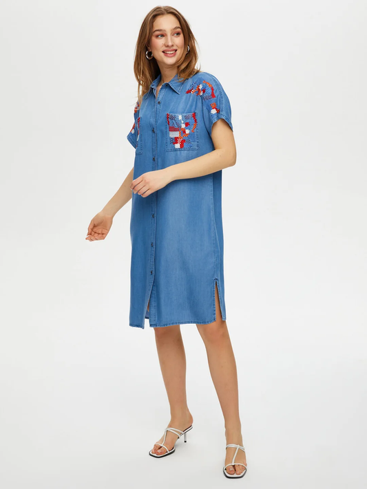 فستان فايك سونميز للنساء 25YUS25JEL004