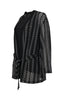 Faik Sönmez Oversize Midi Kimono - Bağcıklı Bel - Minimal Tasarım