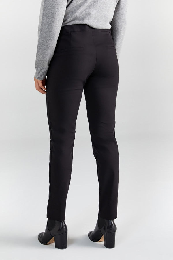 Faik Sönmez Minimalist Slim Fit Midi Kadın Pantolon - Günlük & İş