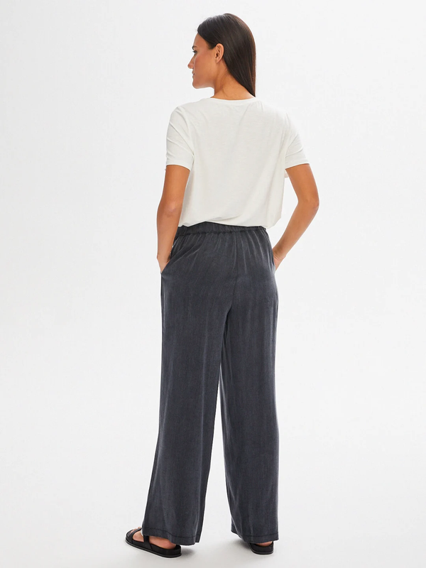 Faik Sönmez Minimalist Oversized Midi Kadın Pantolon - Günlük Kullanım