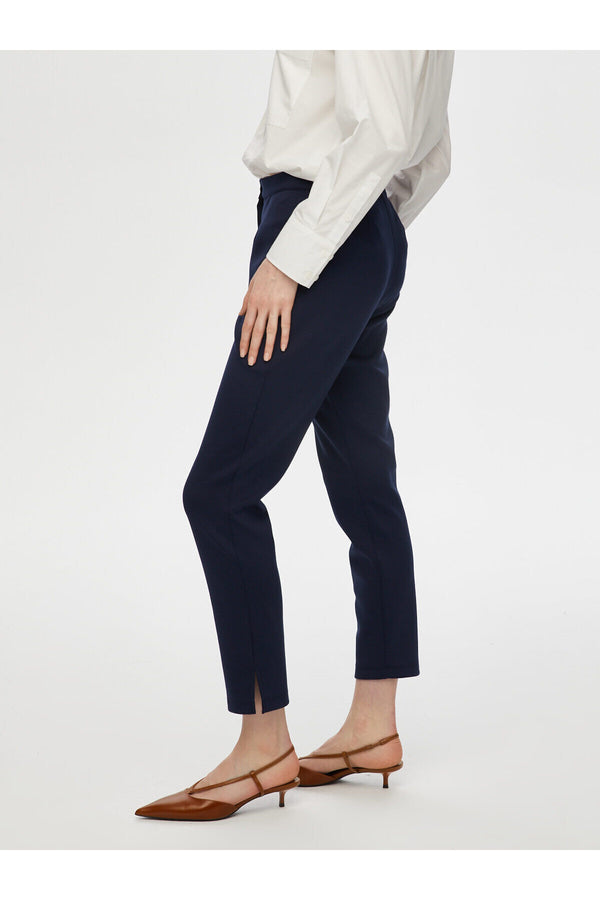 Faik Sönmez Kadın Slim Fit Örme Pantolon 25YB00053-1