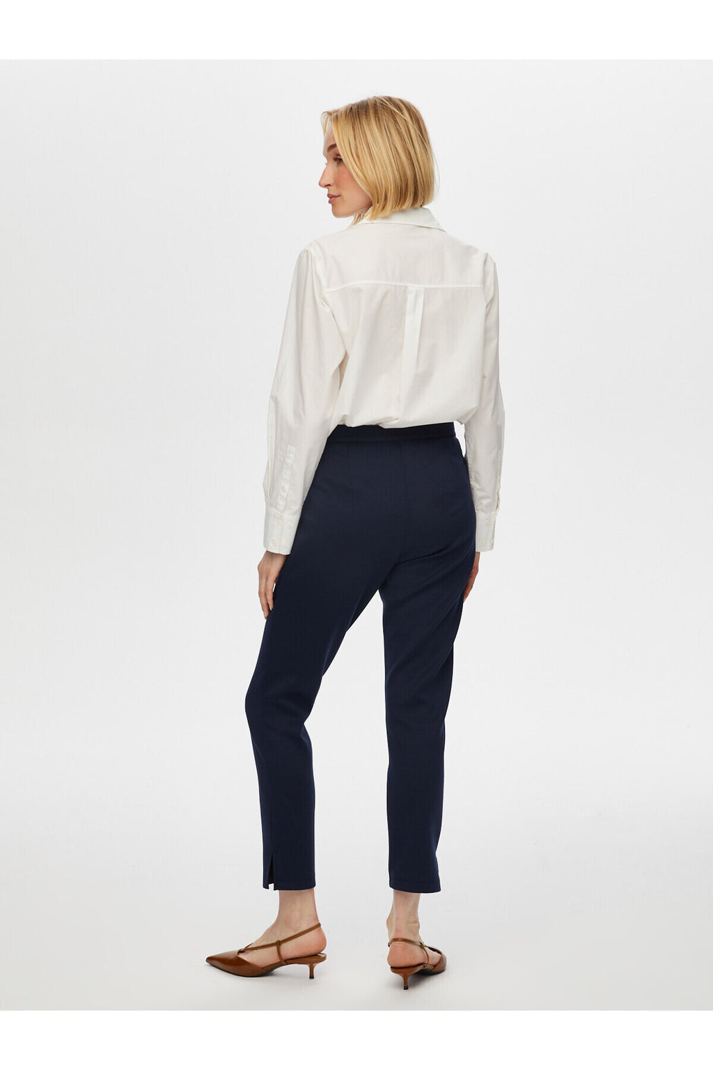 Faik Sönmez Kadın Slim Fit Örme Pantolon 25YB00053-1