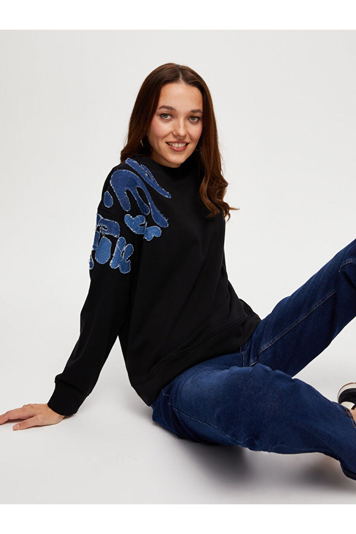 Faik Sönmez Kadın Sweatshirt UW26SWT007