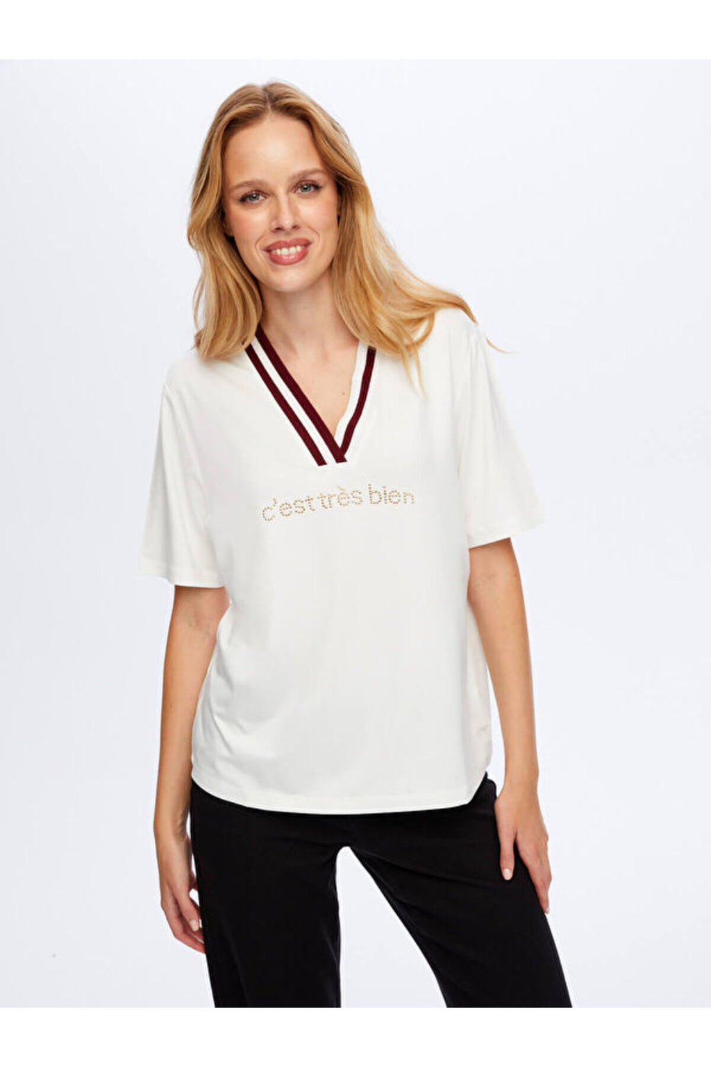 Faik Sönmez Kadın T-Shirt UW26TSH055