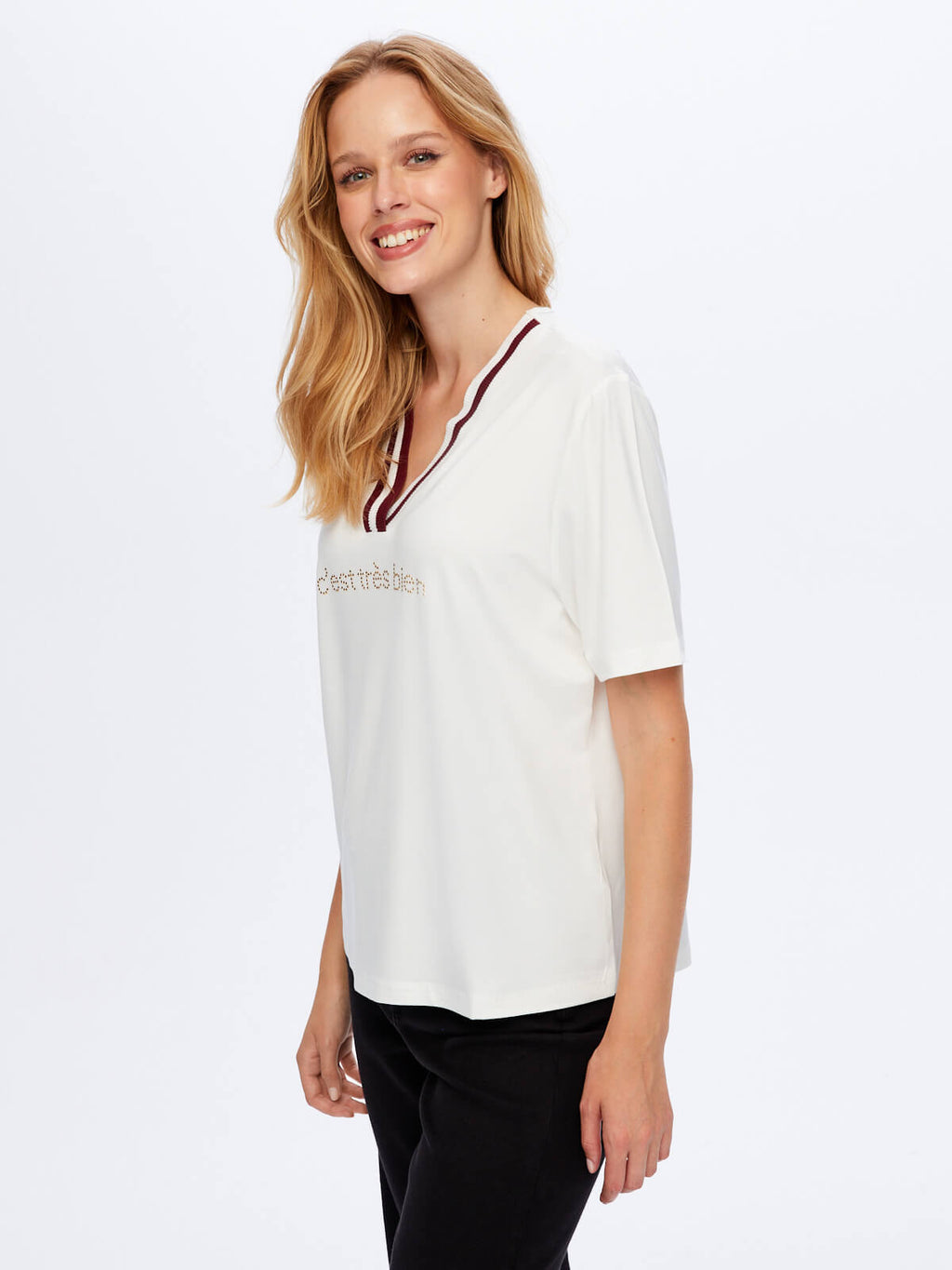 Faik Sönmez Kadın T-Shirt UW26TSH055