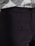 Faik Sönmez Minimalist Crop Kadın Pantolon - Günlük & İş