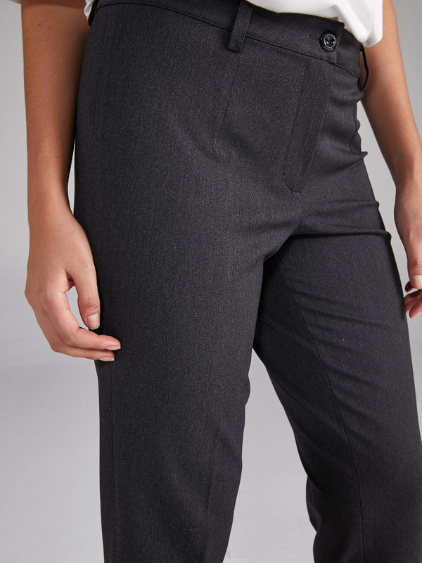 Faik Sönmez Minimalist Midi Kadın Pantolon - Günlük Şıklık