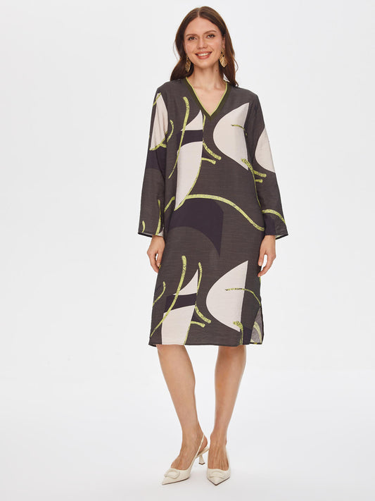 فستان فايك سونميز للنساء U69231